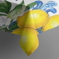 thumbnail image 3 of Lemon Rectangle Tablecloth 60"x84",Waterproof Polyester Rectangle Table Cloth, Wipeable Spillproof Polyester Tablecloth for Dining, Camping, Indoor and Outdoor, 3 of 5