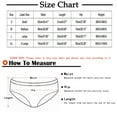 thumbnail image 3 of Kmdttou Seamless Underwear for Women Sexy Lace High Cut Panties Comfort Bikini Panty Stretch Underpants Breathable Ladies Briefs (Available in Plus Size) Beige-M, 3 of 3