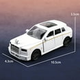 thumbnail image 4 of 1:43 Alloy Luxury SUV Diecast Toy Car, Pull Back Vehicle with Openable Doors, for Collectors, 4 of 9