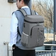 thumbnail image 3 of Insulated Cooler Backpack Comfortable Soft Cooler Bag Lightweight Camping Backpack, 3 of 6