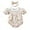 ZA White, variant on My First Easter Baby Girl Outfit Girls Short Sleeve Easter Cartoon Prints Romper Bodysuits Headbands Set My First Easter White 3 Months-6 Months