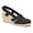 Black, variant on Stargaze Women's Espadrille Wedge Sandals Color: White Size: 9 WIDE