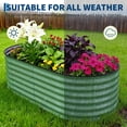 thumbnail image 4 of QinaQin 2 Pcs Raised Garden Beds, Outdoor Deep Planter Box Kit with Tool-Free Assembly, 4 of 8