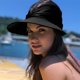 thumbnail image 2 of Sombrero pico plegable - Gorra de playa para deportes al aire libre para mujer - Nailon tejido ligero - Talla única, 2 of 5