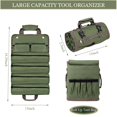 thumbnail image 3 of Bolsa organizadora de herramientas ASTLIHO plegable con 2 bolsas, color verde, 3 of 7
