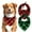 Large, Buffalo Plaid, variant on Wrapables Christmas Pet Triangle Bandana, Bib Scarves For Cats and Dogs (Set of 2), Small, Classic Plaid