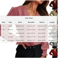 thumbnail image 3 of ZQGJB Women's Business Casual Tops Elegant V Neck Puff Long Sleeve Shirts Dressy Solid Color Office Work Blouse 2025 Fall Outfits Clothes Gray XL, 3 of 9