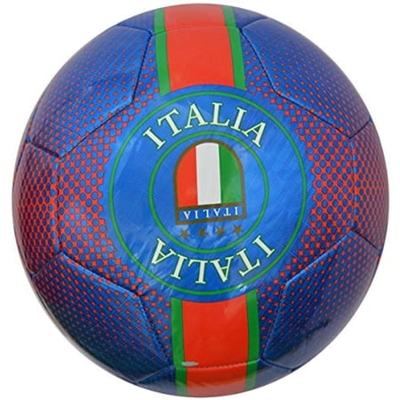 VIZARI Italia Soccer Ball  Blue Size 5