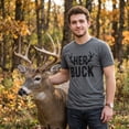 thumbnail image 4 of Mens Her Buck T shirt Funny Deer Hunting Couples Relationship Gift for Hunters Graphic Tees, 4 of 9