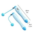 thumbnail image 3 of Weloille Skipping Rope with Counter, Cordless Jump Rope, Intelligent Timed Weighted Jump Rope, Adjustable Digital Counting Jump Ropes, Cordless Weighted Jump Rope for Lose Weight, 3 of 4