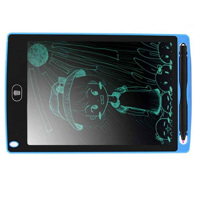 ziyahihome Bloc-Notes Réécrit pour Enfants Bloc-Notes Électronique Sans Papier LED Bloc-Notes Effaçable Tablette de Dessin 8.5 Pouces LED Tablette d'Écriture