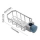 thumbnail image 3 of Pisexur Batería de cocina Organizador de grifos de cocina, desagües de cocina, cesta lateral para fregadero, esponja, paño, estante de almacenamiento para la cocina del hogar, 3 of 6