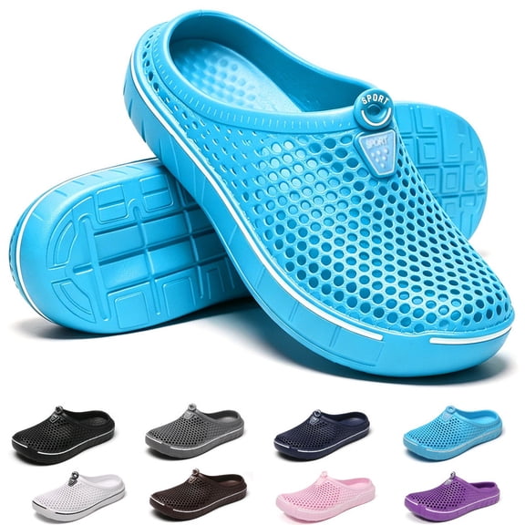 CHICVOMEY Clogs Shoes for Women & Men Mules Non-Slip Shoes Unisex Slip-On Sandals Garden Clogs Mules for Outdoor Summer Beach Slippers
