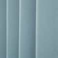 thumbnail image 3 of Quality Home Thermal Insulated Blackout Curtains - Stainless Steel Nickel Grommet Top - Ocean - 52"W x 63"L - (Set of 2 Panels), 3 of 3