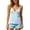Light Blue, variant on Women's Lace Bustier Cami Top, Yellow Pleated Chiffon Spaghetti Strap Tank Top, Flowy Blouse for Casual, Party & Summer Wear(Black/S)