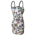 thumbnail image 6 of Ladies Elegant Sling Sleeveless Sexy Dress flowers, 6 of 6