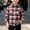 Multicolor 1, variant on LJEFF Little Boys Light Grid Plaid Button Shirt, Loose Pocket Chest Soft Gift Kids Casual Top Multicolor Size 5-6