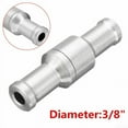 thumbnail image 2 of 2pcs 10mm -Way Check Valve 3/8 Inch Oil Fuel Diesel Gas Aluminum Inline M10, 2 of 5