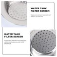 thumbnail image 4 of WASHWEPE 2Pcs Kitchen Sink Filter Hair Catcher Stainless Steel Silver for Property Management, 4 of 8