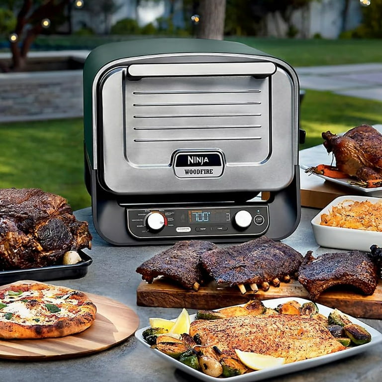 Ninja, Outdoor Smoker Pizza Oven, 8-in-1, with 5 Pizza Settings