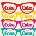 thumbnail image 3 of Coca-Cola - Retro Sunglasses - Juniors Fitted Graphic T-Shirt, 3 of 5