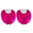 thumbnail image 4 of Aligner Retainer Box Portable Design Seashell Shaped Rosy Color Protection For Teeth Aligners 2Pcs, 4 of 5