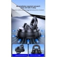 thumbnail image 2 of Peeynner Phone Holder, Intelligent Suction Cup Multifunction Console with Navigation Car Phone Holder, 360° Arbitrary Rotation, Waterproof Stain-Resistant, Easy to Clean (2*Black), 2 of 8