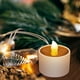 thumbnail image 5 of Luces de velas solares al aire libre | Paquete de 6 velas parpadeantes LED sin llama - Alimentadas por energía solar | Luz blanca cálida | Resistente al agua IP42 | Recargable | Patio Jardín Patio, 5 of 8