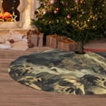 thumbnail image 6 of Lsque Epic Dragon Skull Scene Print Christmas Tree Skirt, Tree Skirt with Ties or Velcro, Perfect for Holiday Decorations, Halloween, and New Year-48", 6 of 7