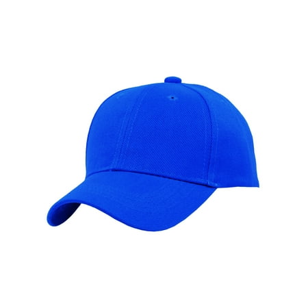 TopHeadwear Blank Kids Youth Baseball Adjustable Hook and Loop Closure Hat