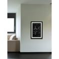 thumbnail image 3 of "Ship Propeller 1933 Black Paper" Framed Painting Art Print, 20" x 1.5", 3 of 4