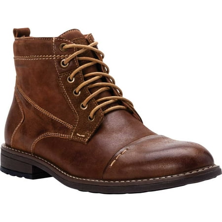 

Men s Propet Ford Dress Ankle Boot Brown Smooth Leather