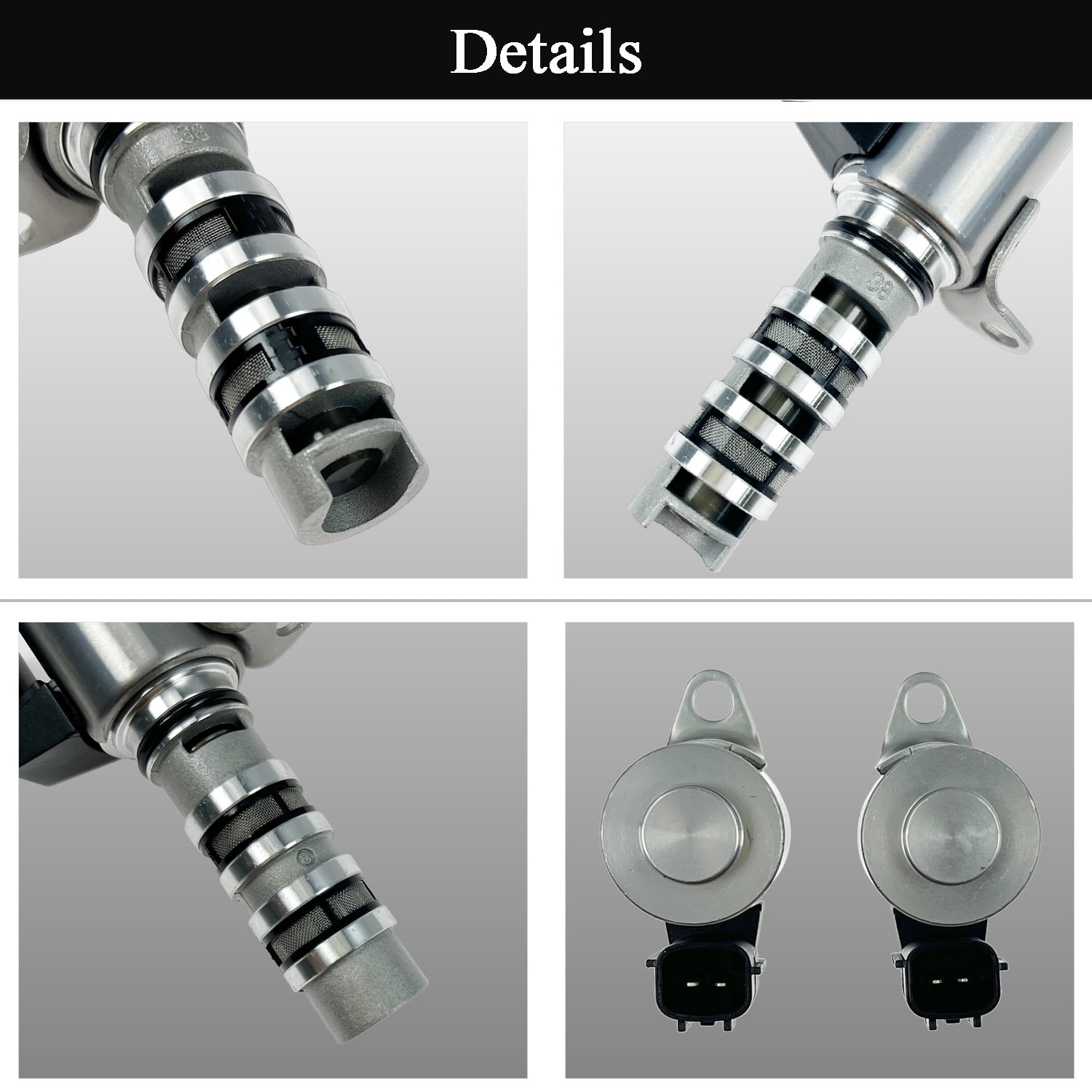 Engine Variable Valve Timing Solenoid VVT Intake Exhaust Camshaft Position Actuator for Nissan Altima 07-14, Murano 09-15, Pathfinder 2013, Maxima 09-14, Infiniti QX60 JX35 3.5L, 23796AU000 23796JA10