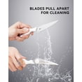 thumbnail image 6 of Heavy Duty Kitchen Scissors, Come-Apart Poultry Shears for Chicken and Meat, Cream, 6 of 7