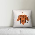 thumbnail image 2 of Creative Products Hello Fall Leaf 16x16 Spun Poly Pillow, 2 of 2