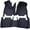 Floor Mat-Black with Red Stitching, variant on Trunk Liner Full Coverage Cargo Mats Custom Compatible with BMW-Tesla-Mercedes-Honda-Lexus-Subaru 95% Car Makes Car Trunk Mats All Weather Boot Liner -Black with Black Stitching