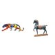 thumbnail image 1 of Estatua de caballo, escultura de animal, figura decorativa caminando, adorno para estantería, interior, hogar, escritorio, decoración Feng Shui, escul, 1 of 8