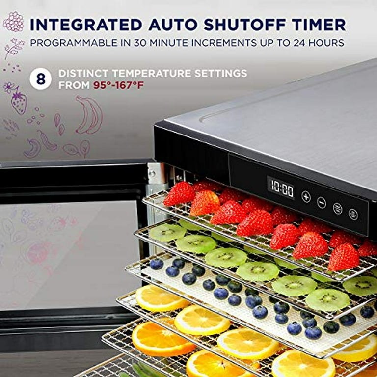 9 Tray Electric Food Dehydrator – Ivation Products