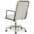 thumbnail image 3 of Scranton & Co Modern Executive Fabric Desk Chair in Cream, 3 of 12