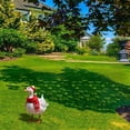 thumbnail image 4 of Christmas Garden Animal Decorations Holiday Welcome Sign Funny Card Slot for Festive Outdoor Yard, 4 of 4