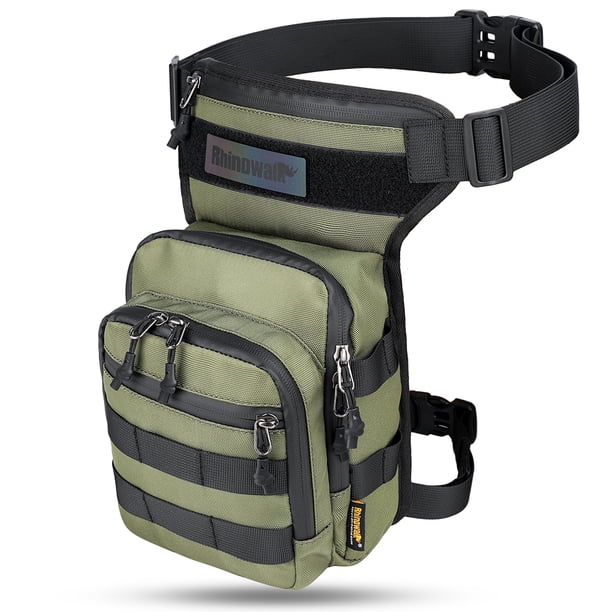 Paquete de cintura Bolsa multifuncional para motocicleta, bolsa transpirable para pierna para montar en motocicleta, riñonera de gran capacidad, bolsa para pierna para montar en bicicleta, bolsa para