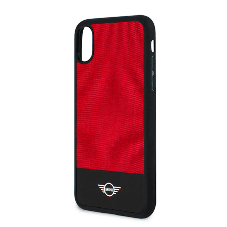 Mini Cooper Slim Fit Hard Case for Apple iPhone X iPhone XS Red Shock Absorption, Drop Protection, Scratch Resistant Easy