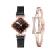 thumbnail image 1 of Hot6sl Ofertas Del Día Conjunto de Pulsera y Reloj de Diamantes para Mujer, Moderno y con Personalidad., 1 of 2