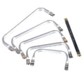thumbnail image 3 of Female Doctor Handbag Frame Metal Aluminum Tube Frame Handle 200*92mm, 3 of 5