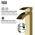 thumbnail image 3 of VIGO Duris Single Handle Single-Hole Bathroom Vessel Faucet in Matte Brushed Gold, 3 of 11