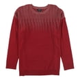 thumbnail image 1 of Suéter Alfani con dobladillo ventilado para mujer rojo pequeño, 1 of 2