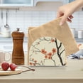 thumbnail image 2 of Yayeee Napkin Holder for Table Kitchen Paper Tissue Organization, Light Red Flowers, 2 of 8