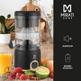 thumbnail image 4 of Exprimidor de Citricos Mirati Home Bateria Recargable 13000 MAH Color Negro Modelo MBJ02N, 4 of 4