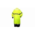 thumbnail image 4 of Pyramex RRWC3110X2 PU/Poly Long Hi Vis Raincoat, 4 of 4