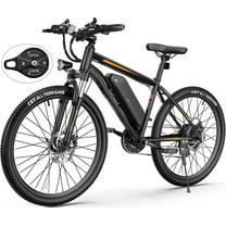 TotGuard Electric Bike for Adults 27.5" E-Bike with 500W Motor, Electric Mountain Bike with 48V 10Ah Battery, Lockable Suspension Fork, Shimano 21 Speed Gears UL2849